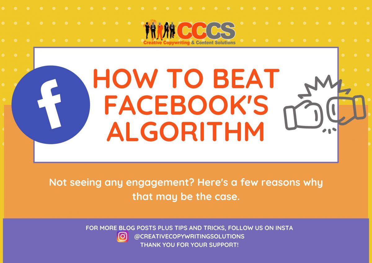How to Beat Facebook's Algorithm | Creative Copywriting
